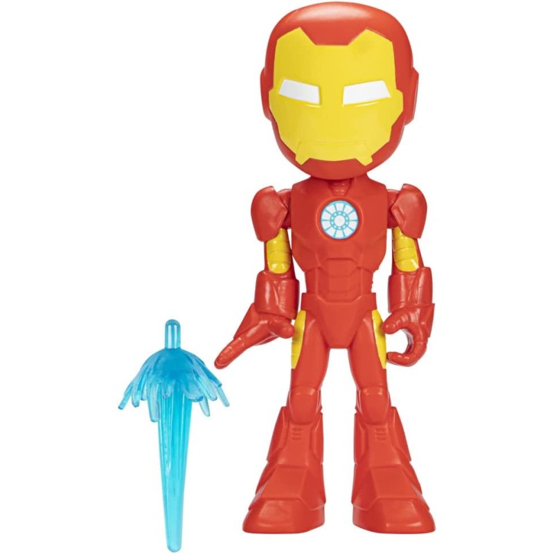 Hasbro Marvel Spidey And His Amazing Friends Supersized Iron Man Action Figure - F61645X22