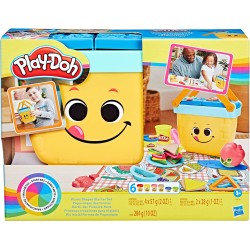 Play-Doh Kit Starter a Forma di Pic-nic, Giocattoli prescolari, F6916