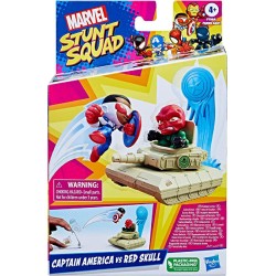 Hasbro Marvel Stunt Captain America VS Red Skull - F7064