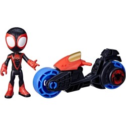 Marvel Spidey e i suoi fantastici amici, Miles Morales Action Figure, Toy Moto - F7460