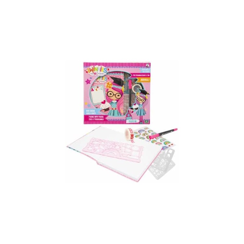 Giochi Preziosi - Twinnies - My Social Friends Journal Kit - TNN02000