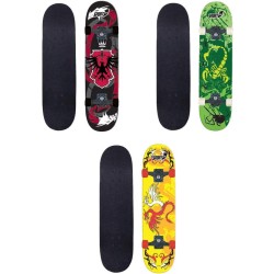 Skateboard Orion/Tavola in Legno 80 cm/Portata Massima 50 kg, colori e disegni assortiti - 707100021