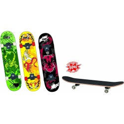 Skateboard Orion/Tavola in Legno 80 cm/Portata Massima 50 kg, colori e disegni assortiti - 707100021