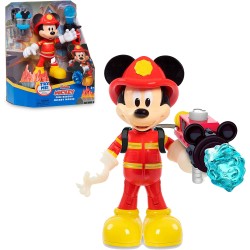 Giochi Preziosi - MICKEY & MINNIE - Figurina Mickey Pers cm 15 Pompiere - MCC20000