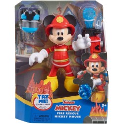 Giochi Preziosi - MICKEY & MINNIE - Figurina Mickey Pers cm 15 Pompiere - MCC20000