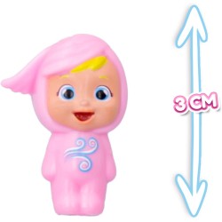 IMC Toys- CRY BABIES Little Changers Windy | Capsula collezionabile a forma di fiore che include una mini Doll, una Pipetta e un