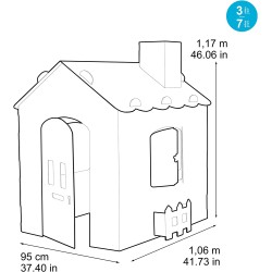 Famosa - Feber Carton House Giocattolo - FEB06000