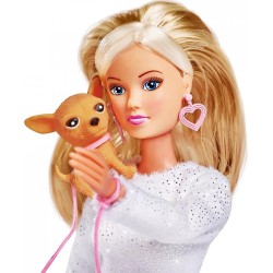 Simba - Steffi Love Chic Gold, Fashion Doll 29 cm - 105733207009