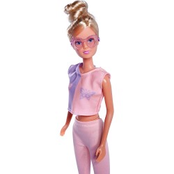 Simba - Steffi Love Hula Hoop, con hula hoop e funzione meccanica, 29 cm - 105733619