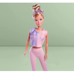 Simba - Steffi Love Hula Hoop, con hula hoop e funzione meccanica, 29 cm - 105733619