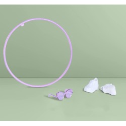 Simba - Steffi Love Hula Hoop, con hula hoop e funzione meccanica, 29 cm - 105733619