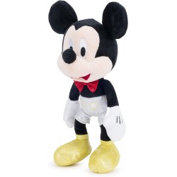 Simba - Disney Plush Mickey 100° anniversario, 0 mesi, abiti scintillanti, 25 cm - 6315870395