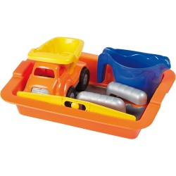 Simba - Ecoiffier Kit muratura - Gioco da spiaggia per bambini, da 18 mesi - 7600000495