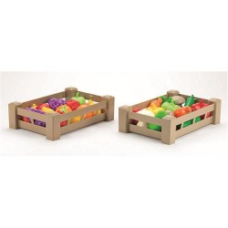 Simba - Ecoiffier Cucina Cassetta di frutta/verdura, modelli assortiti - 7600000948