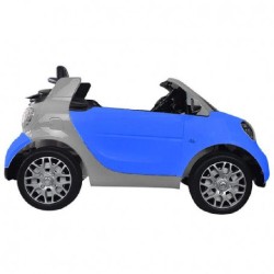 Auto Cavalcabile Elettrica Per Bambini Radiocomandata, SMART New Version Blu, R/C 2 Motori 12 Volt - OT1177