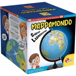 Lisciani Giochi - I m a Genius Il Mappamondo Luminoso - LI100101