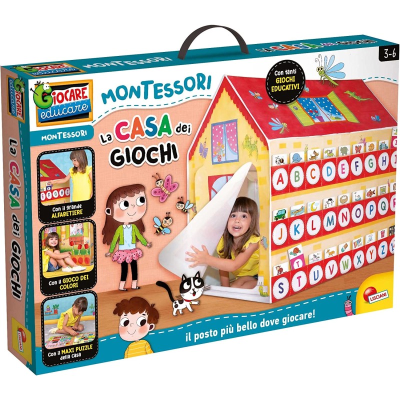 Lisciani Giochi - Montessori La Mia Casa dei Giochi Educativi, Gioco dei Colori - LI97180