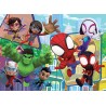 Lisciani Giochi - Marvel Spidey Puzzle Double Face Maxi Floor 24  - LI99726