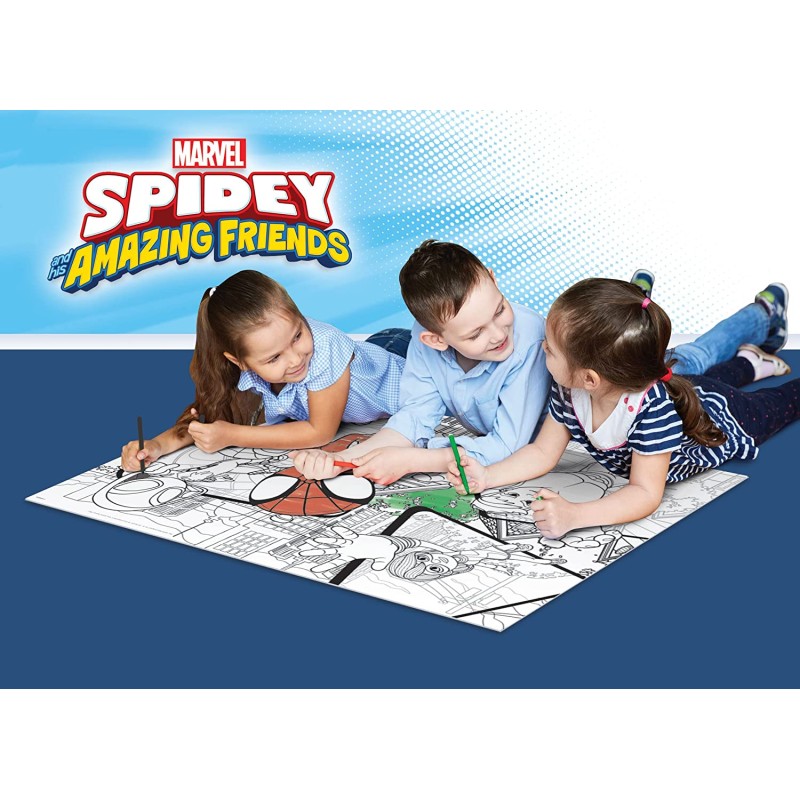 Lisciani Giochi - Marvel Spidey Puzzle Double Face Maxi Floor 24 - LI99726