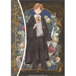 DIAMANTINY Harry Potter – Yume Fantasy Ron – Kit crea il Mosaico, Attività Crystal Art, Diamond Painting, 1 Quadro A4, Multicolo