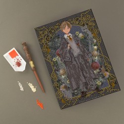DIAMANTINY Harry Potter – Yume Fantasy Ron – Kit crea il Mosaico, Attività Crystal Art, Diamond Painting, 1 Quadro A4, Multicolo
