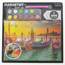 DIAMANTINY Level Up - Nice Group Creative Art, Diamond Painting Kit crea il mosaico, LANDSCAPE, Venezia - NICE96306