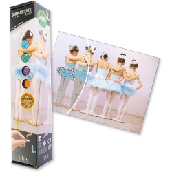 DIAMANTINY Artist - Medium 30x40 - Attività Crystal Art, Diamond Painting Kit, Ballerine - NICE96526