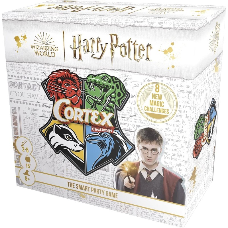 Asmodee - Cortex Harry Potter - Gioco da Tavolo, 2-6 Giocatori, 8+ Anni, Edizione in Italiano - AS8937