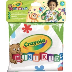 CRAYOLA Mini Kids Grembiulino a Maniche Lunghe per Proteggere i Vestiti, età 12 Mesi, Peso Fino a 17 kg - CRA81-3940