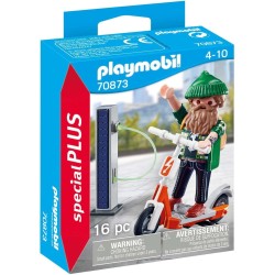 Playmobil - Special PLUS 70873 Hipster con E-Scooter