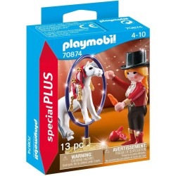 Playmobil - Special PLUS 70874 Addestratrice con Cavallo