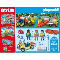 Playmobil - City Life 71204 Veicolo di Soccorso