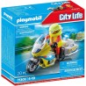 Playmobil - City Life 71205 Soccorritore con Moto