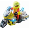Playmobil - City Life 71205 Soccorritore con Moto