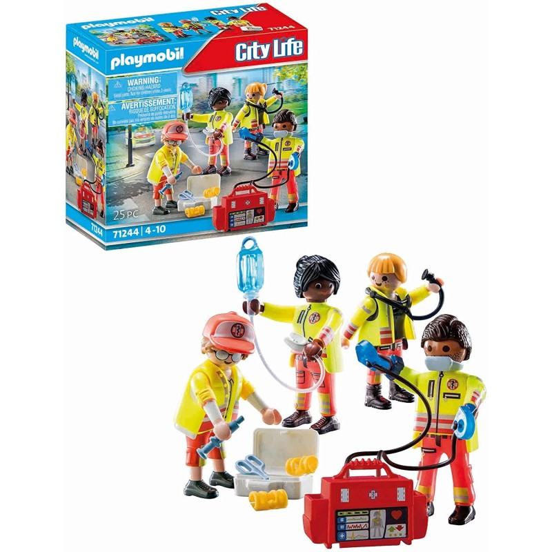 Playmobil - City Life 71244 Team di Soccorso