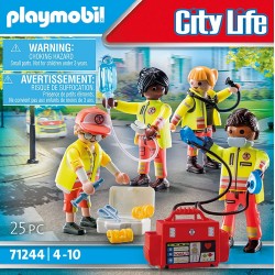 Playmobil - City Life 71244 Team di Soccorso