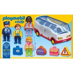 Playmobil - 1.2.3 6773 Autobus