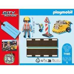 Playmobil - City Action 71185 Manutenzione Stradale
