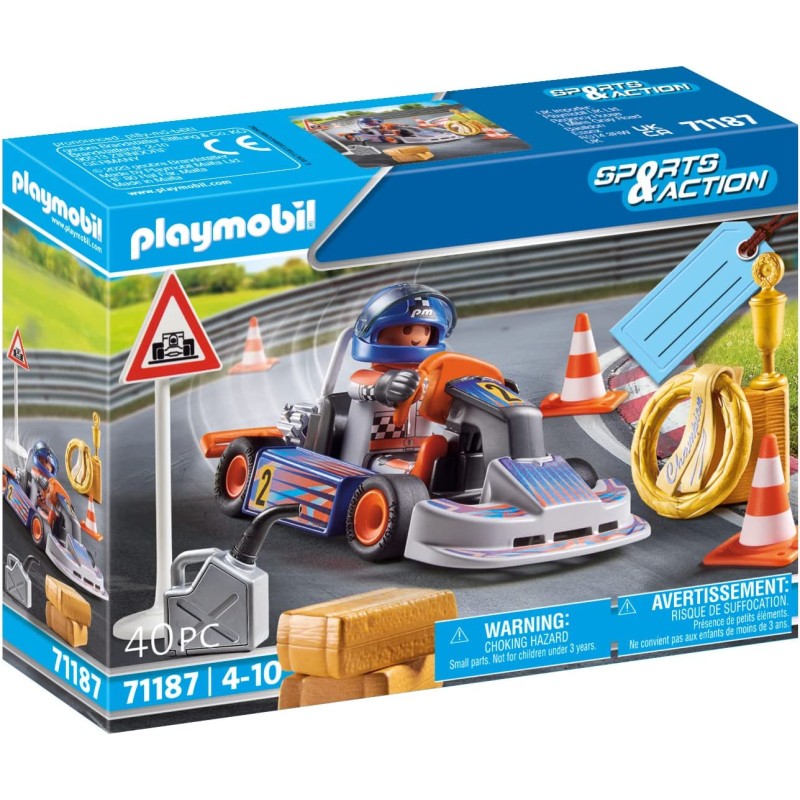 Playmobil - Sports & Action 71187 Gara di Kart