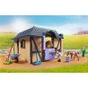 Playmobil - Country 71238 Stalla con Recinto, box per cavalli con paddock annesso, cavallo e puledro per il maneggio