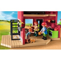Playmobil - Country 71248 Piccola Fattoria, casa con tanti animali da cortile, fattoria biologica, giocattolo sostenibile