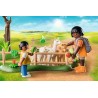 Playmobil - Country 71251 Passeggiata con gli Alpaca, animali della fattoria biologica, giocattoli sostenibili