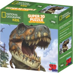 Prime-3D - Tyrannosaurus Rex 100 pz. Puzzles - 13574.P3D