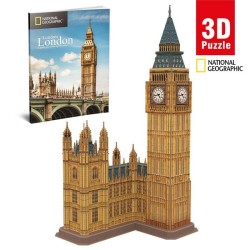 Prime 3D- National Geographic - Big Ben London Puzzles 117 pz - DS0992H.CBF