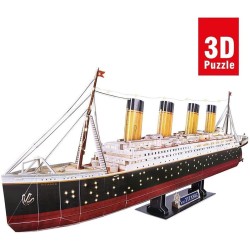 Cubic Fun - Puzzle 3D LED Titanic 266 pz. - L521H.CBF