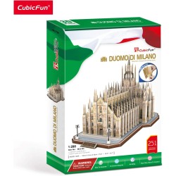 CubicFun- Puzzle 3D Duomo di Milano 251 pz. - MC210H.CBF