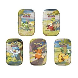Pokemon - Amici di Paldea Set da 5 Mini Tin da collezione, assortimeto vario - PK60308