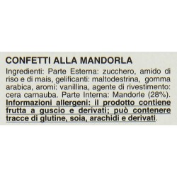 CRISPO Confetti alla Mandorla Intera Pelata 37 1kg, 03432