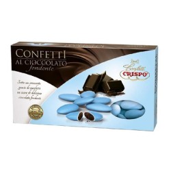 CRISPO Confetti al Cioccolato Fondente Celeste 1kg, 03434