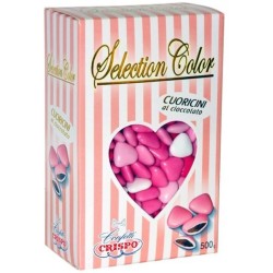 CRISPO Selection Color Cuoricini Mignon Rosa 500gr, 04743